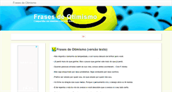 Desktop Screenshot of frasesdeotimismo.net