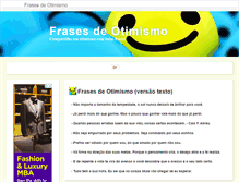 Tablet Screenshot of frasesdeotimismo.net
